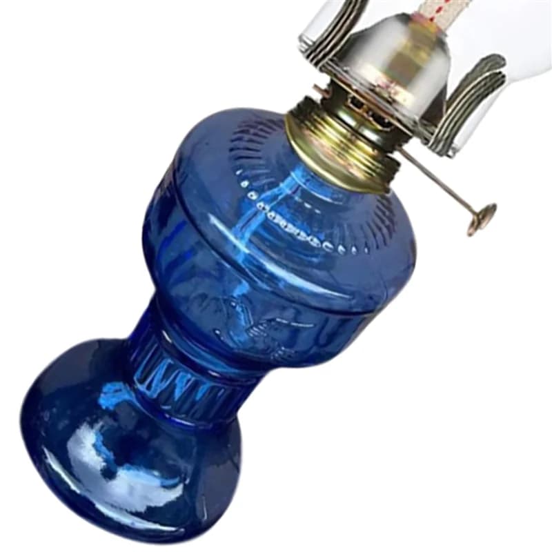 VELIF-2X lampe à huile rustique Vintage verre lampe à charbon lampes à huile pour usage intérieur dé