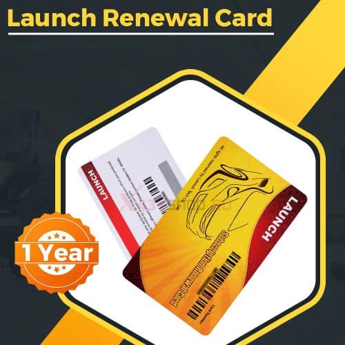 Carte de renouvellement logiciel d'un an pour les logiciels de voitures particulières, abonnement lo