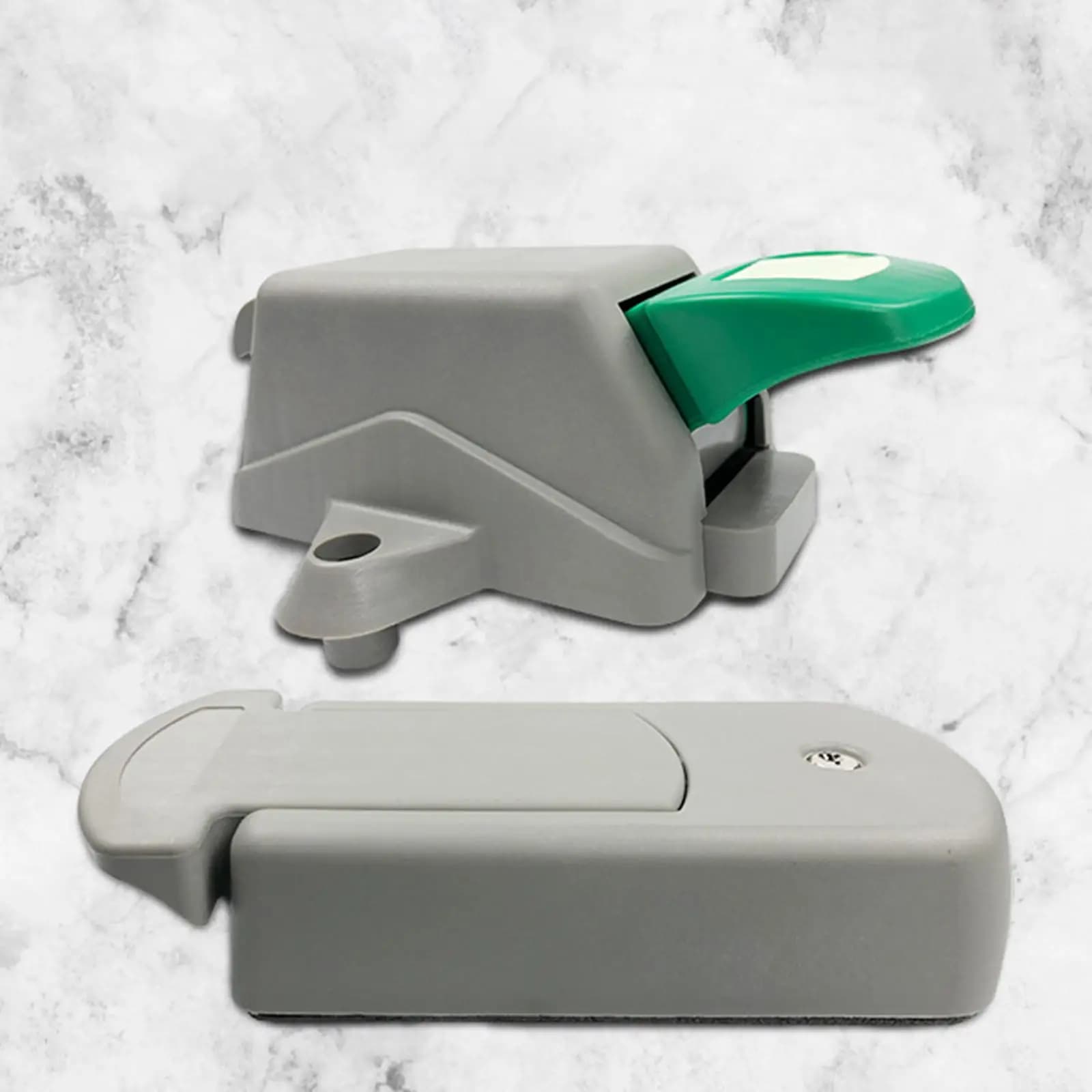 Accessoires de verrouillage pour congélateur, poignée de porte de réfrigérateur en métal ABS durable
