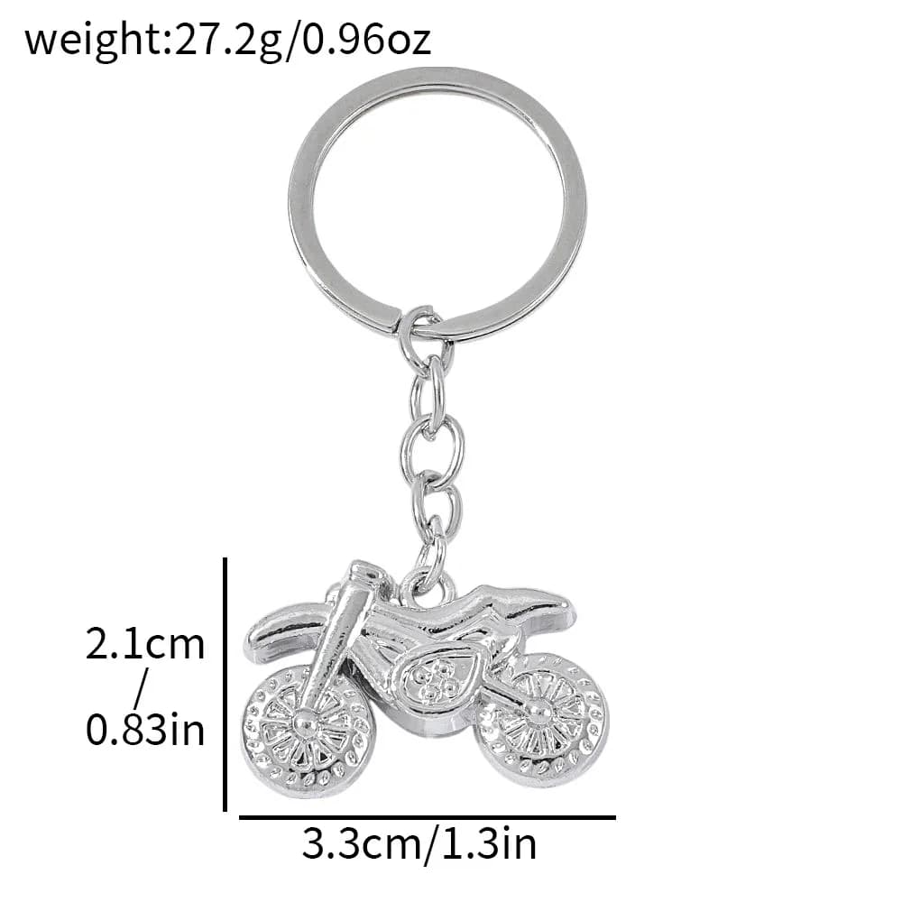 Porte-clés pendentif mini voiture de course Formule 1 tendance pour homme, cadeau pour sac à main ou