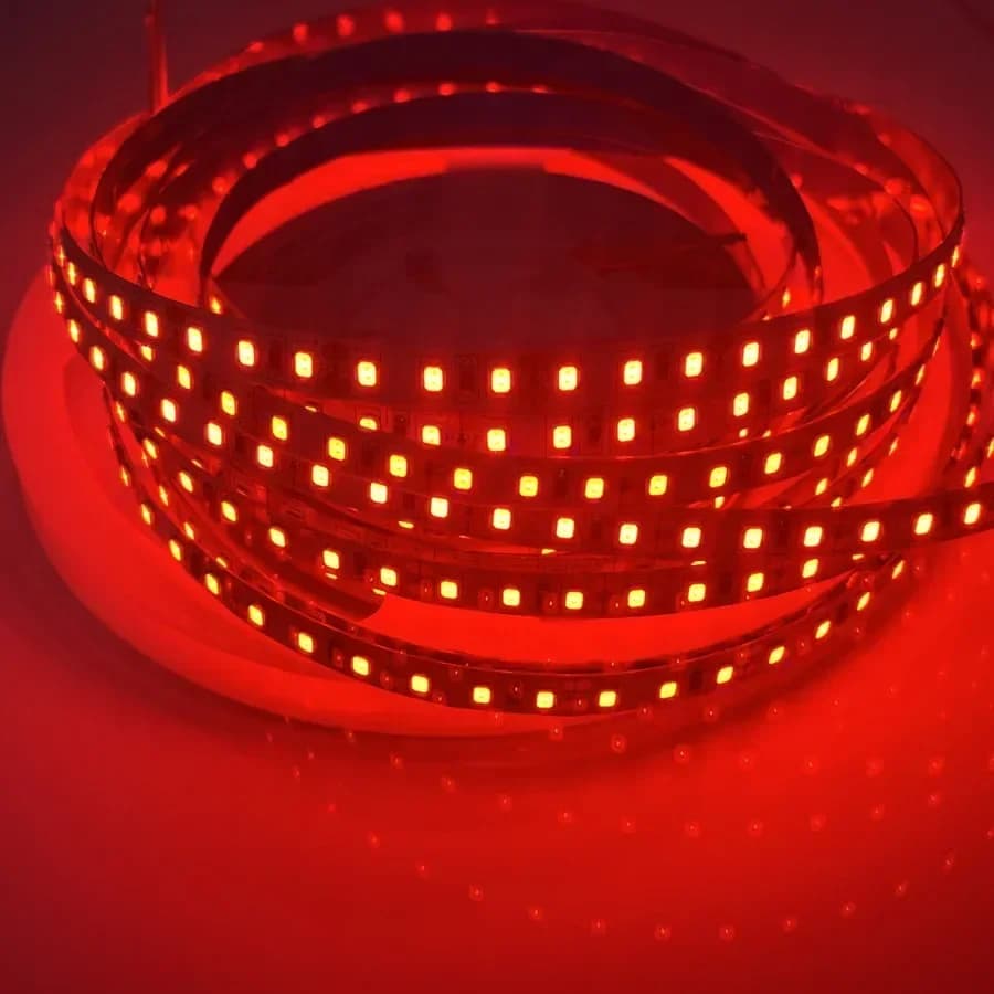 120 LED s/m DC12V 24 V maison lampe bande 2835 LED bande décor rouge glace bleu vert jaune rose Flex