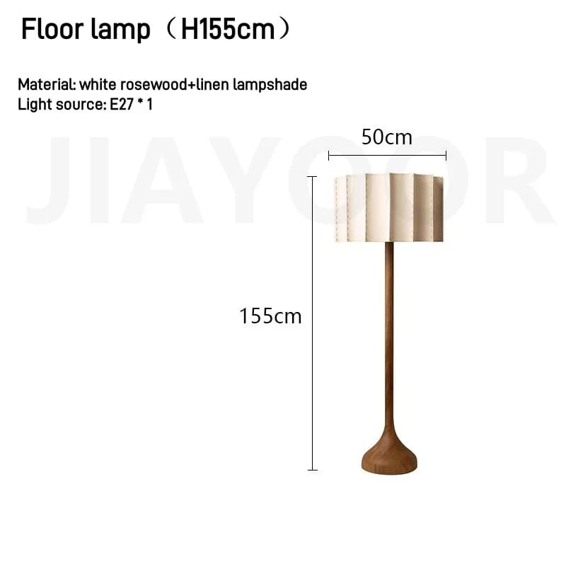 WSabine-i-Lampe LED en Bois Massif au Design Minimaliste, Luminaire Décoratif d'Nik, Idéal pour un S