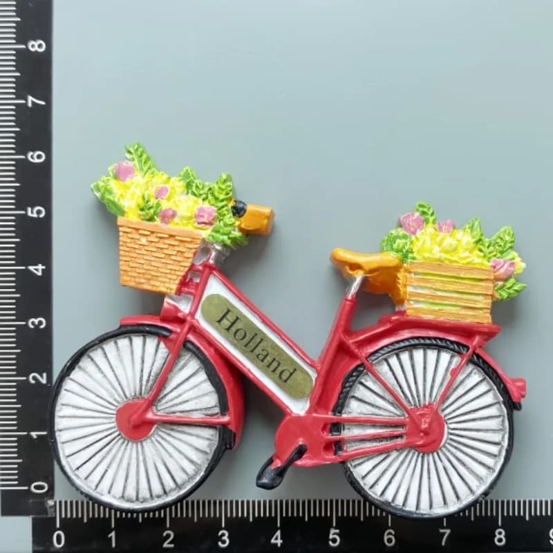 Aimants de réfrigérateur des Pays-Bas, souvenirs de voyage en Europe, Hollande, Amsterdam, autocolla