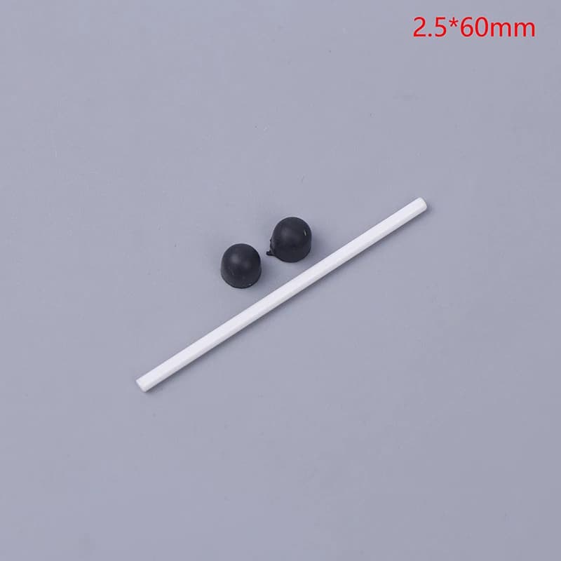 Arbre de Rotor de pompe Submersible en céramique, accessoire de pompe à eau 2.5mm/3mm/3.5mm/4mm/5mm,