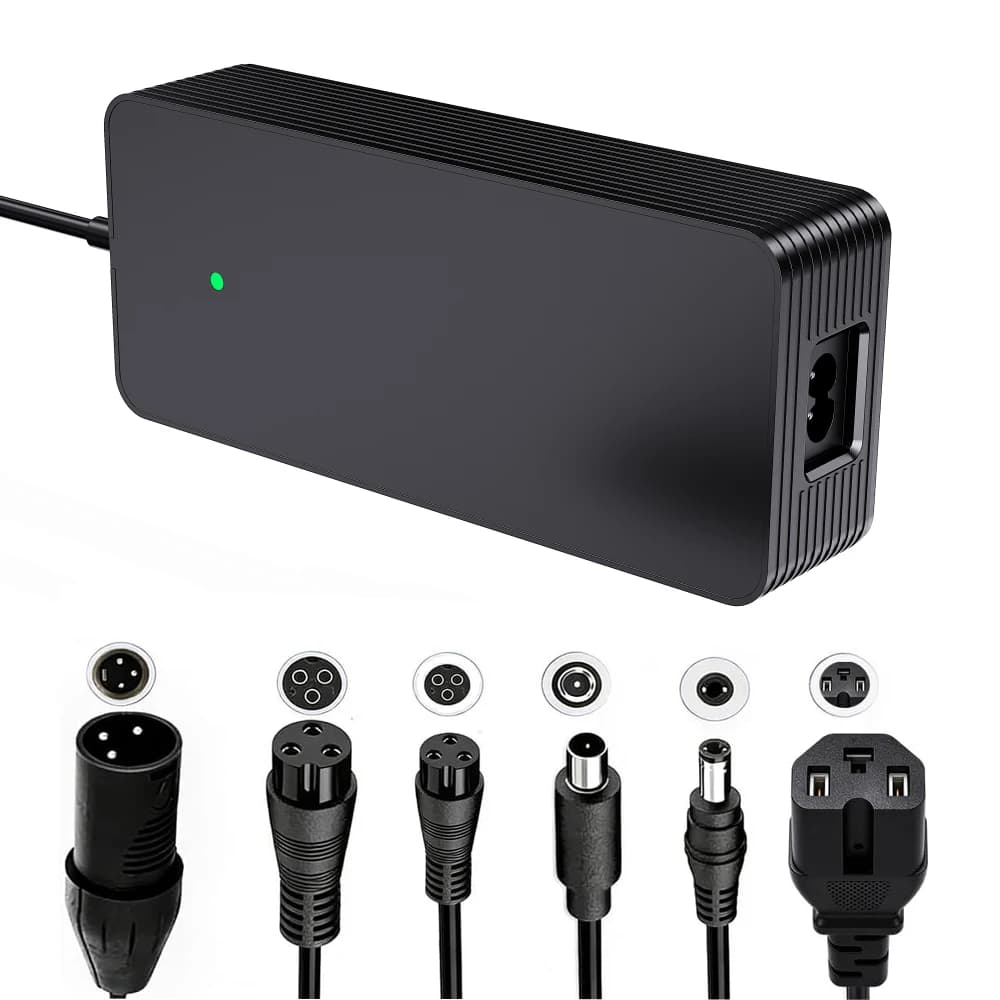 Chargeur de trottinette électrique certifié UL 29,4 V 2 A, chargeur universel 6-en-1 pour hoverboard