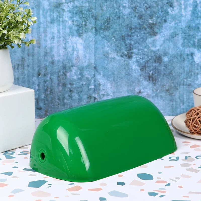 1 abat-jour de remplacement pour lampe de banquier, abat-jour de lampe de banquier brillant