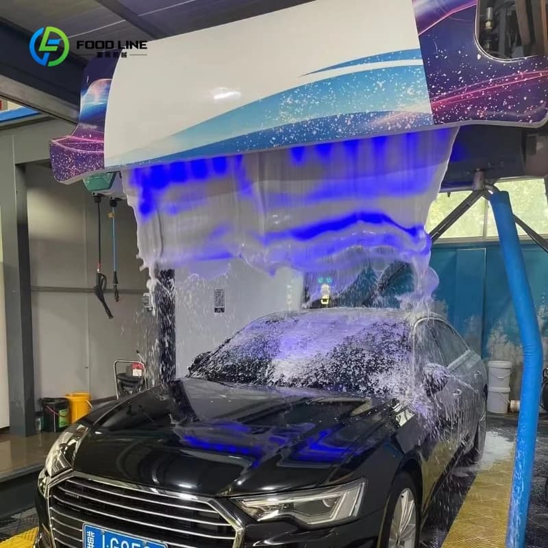 Machine de lavage de voitures automatique intelligente personnalisée, équipement de lavage automobil