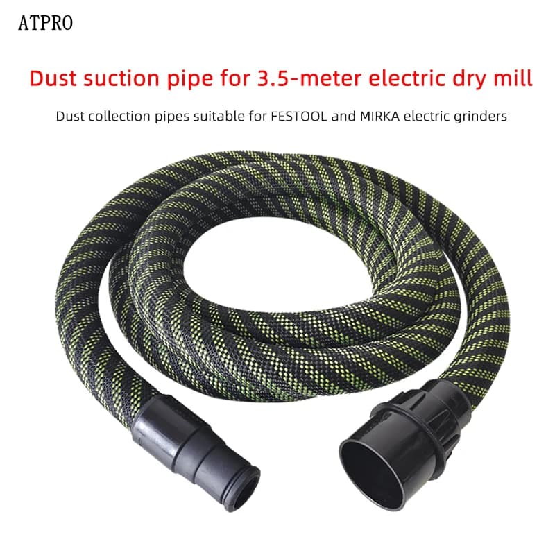 Tuyau d'aspirateur antistatique adapté aux aspirateurs FESTOOL/Mirka