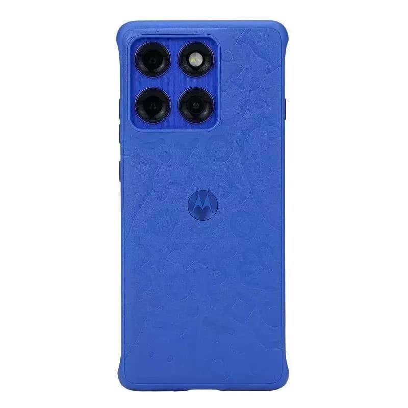 Étui de protection officiel Motorola Edge 60 Pro d'origine, avec aimant en relief, anti-chute.