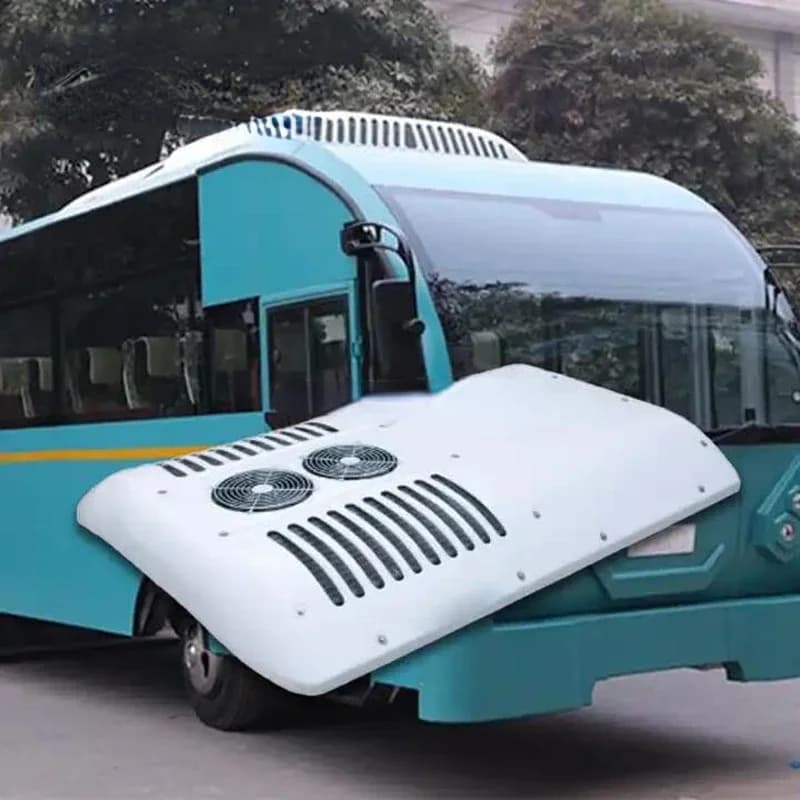 ATIC-Climatiseur de toit pour bus électrique, bus scolaire, véhicule de ville, minibus, 6m-6.6m, 12k