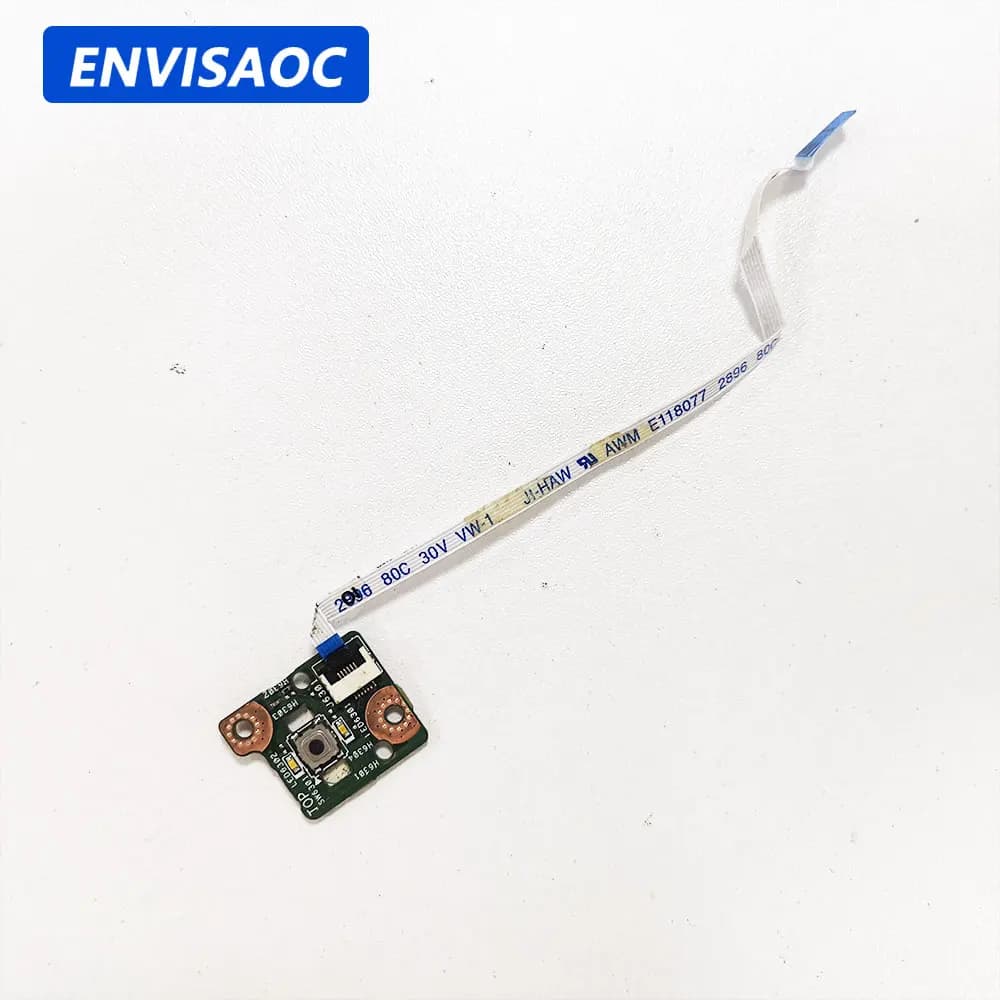 Carte de bouton d'alimentation pour ordinateur portable avec interrupteur de câble, accessoires de r
