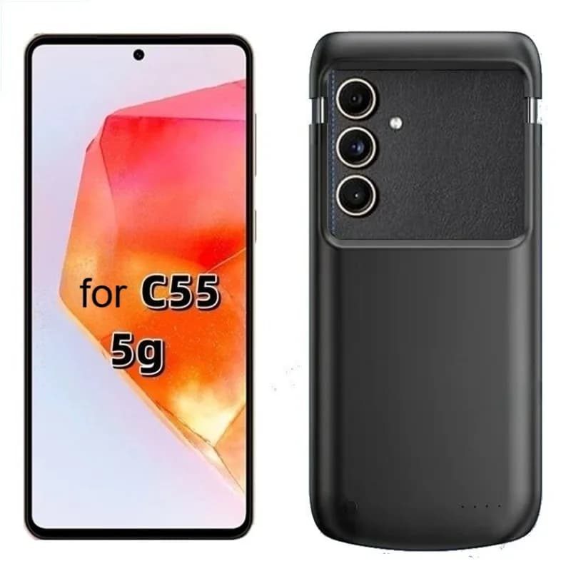 Boîtiers de batterie 10000mAh pour Samsung Galaxy A52 A53 A54 A55 5G batterie batterie externe étui