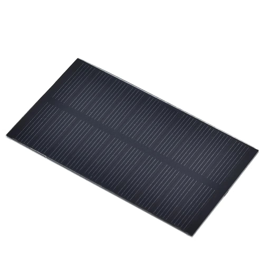 Mini panneau solaire portable en silicium cristallin monocBN, téléphone portable, voyage, 1W, 5V, 10