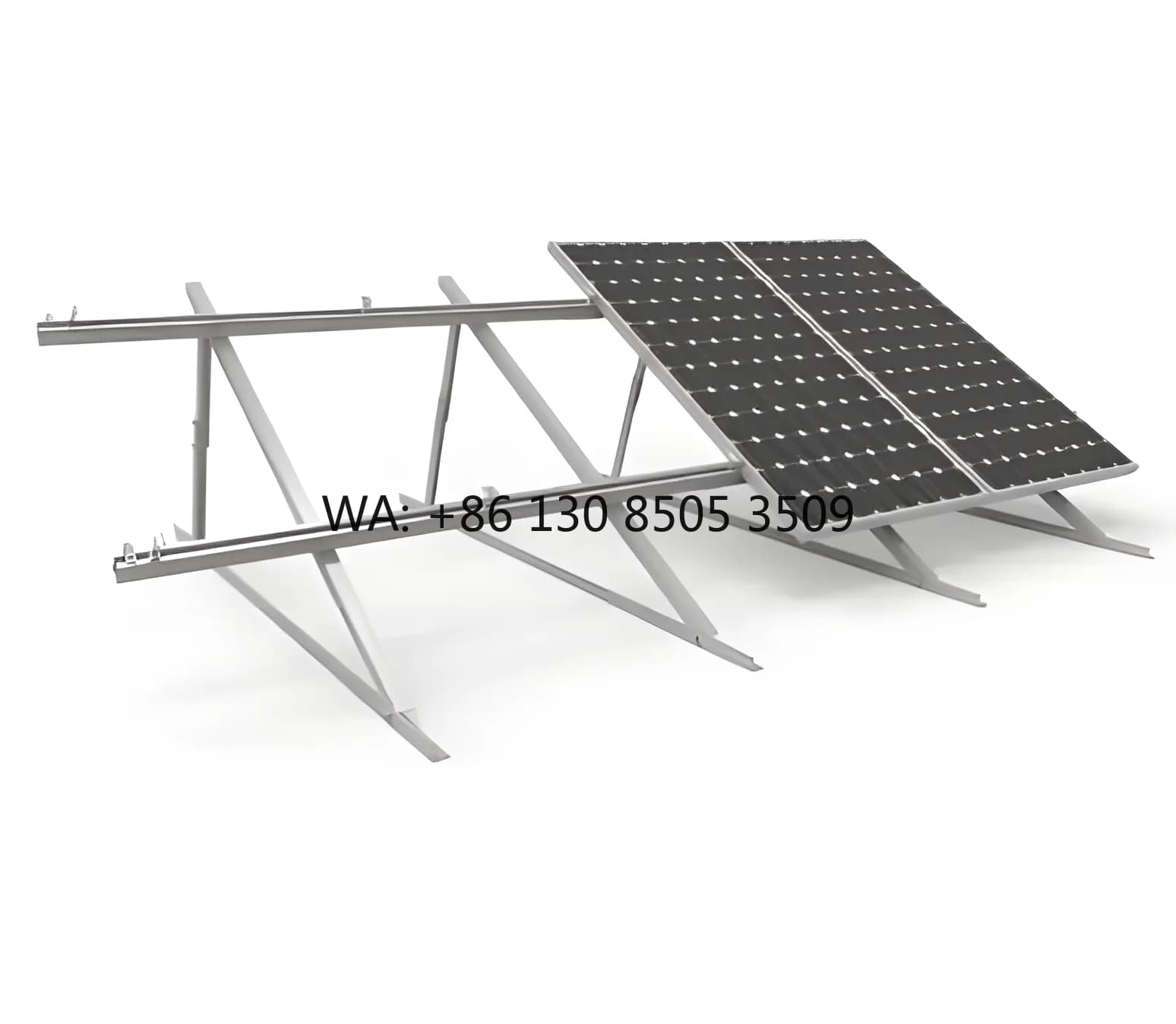 Système de montage solaire d'usine, support triangulaire réglable, support triangulaire pour énergie