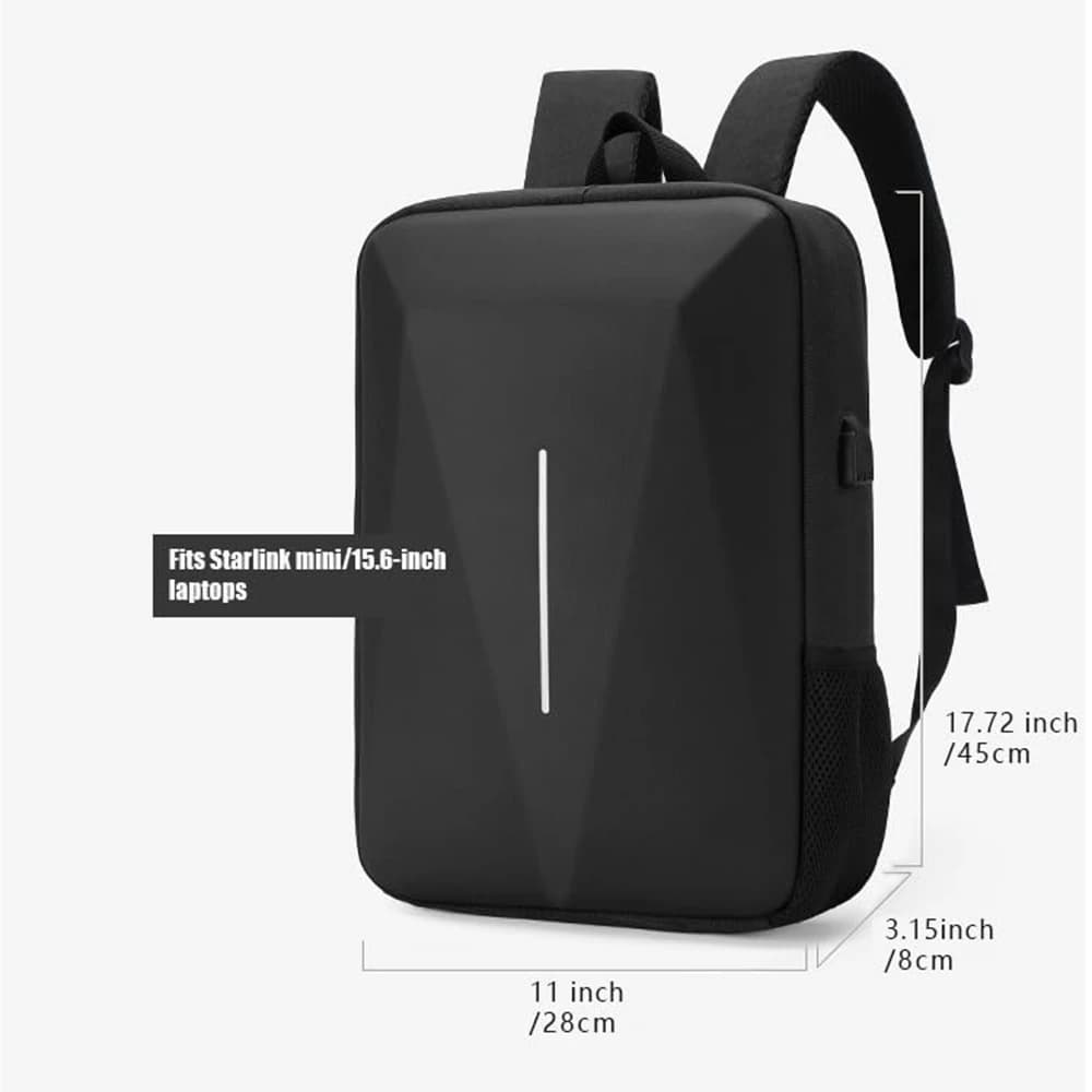 Sac de rangement pour Starlink Mini, sac à dos multifonctionnel pour câble d'alimentation, support,