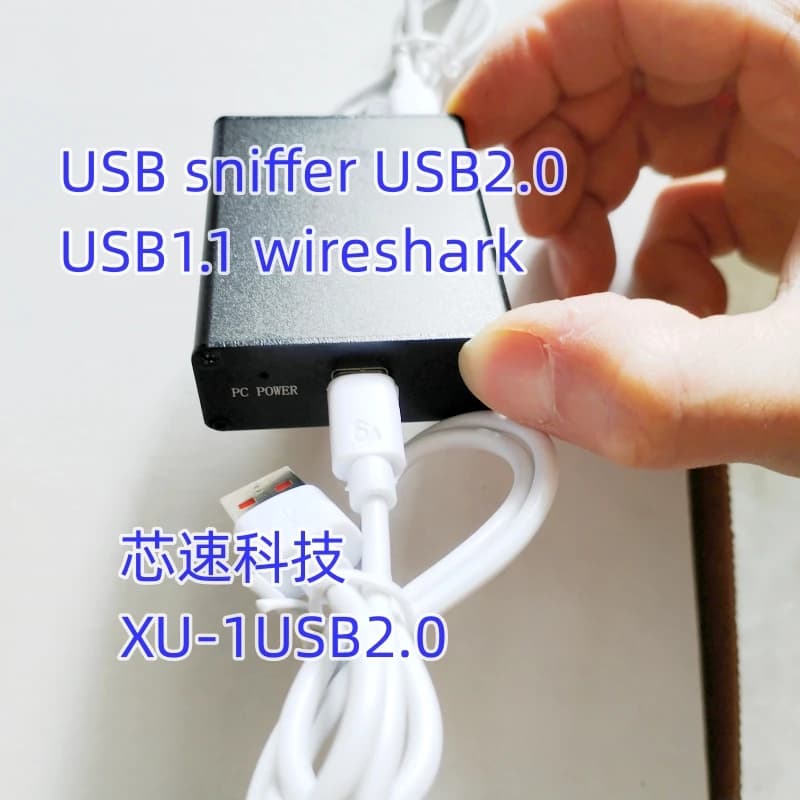 XU-USB Analyseur de protocole de bus haute vitesse portable USB 2.0 HS open source pour capture de p