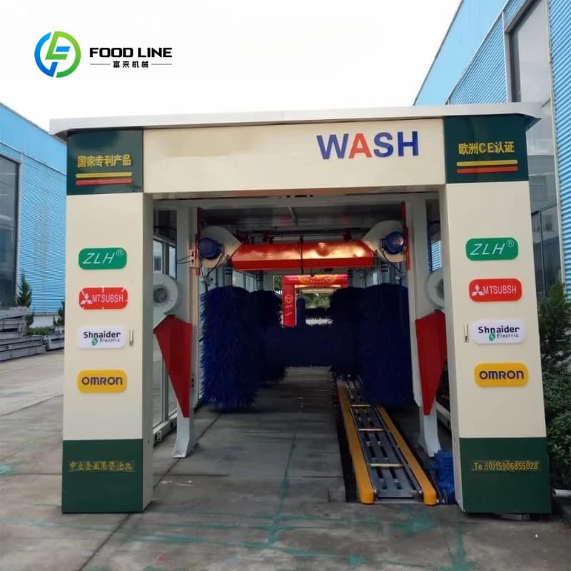 Équipement de lavage de voitures électrique à tunnel haute efficacité personnalisé – Lave-auto essen
