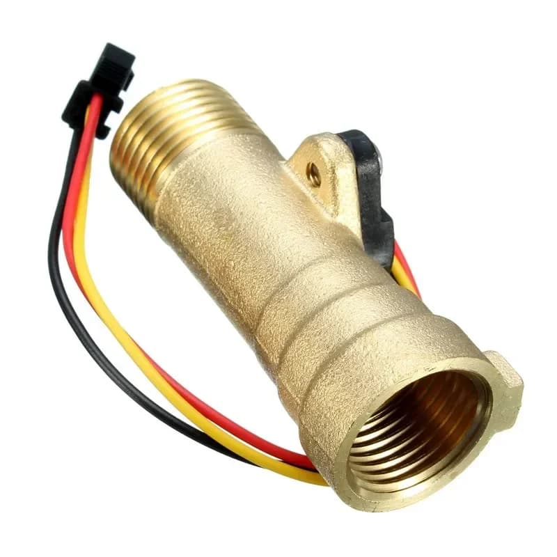 Débitmètre électronique pour chauffe-eau solaire, capteur de débit, 1-30L/M, accessoires de chauffe-