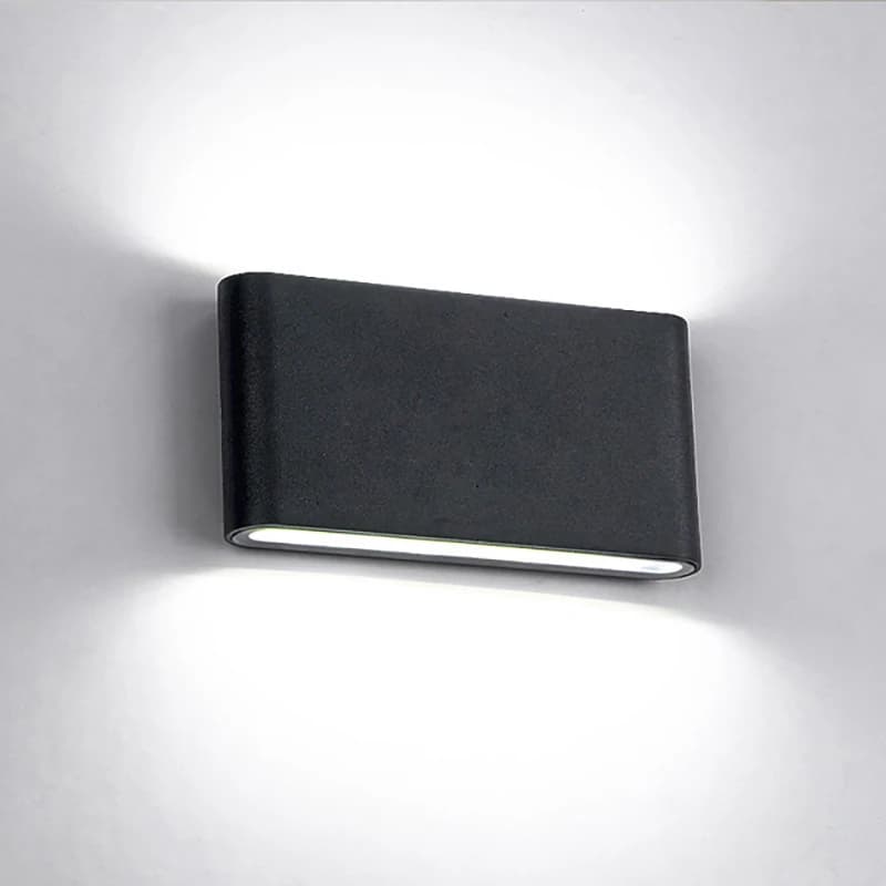 Applique murale nordique en aluminium IP65, étanche, éclairage d'intérieur, pour couloir, maison, es