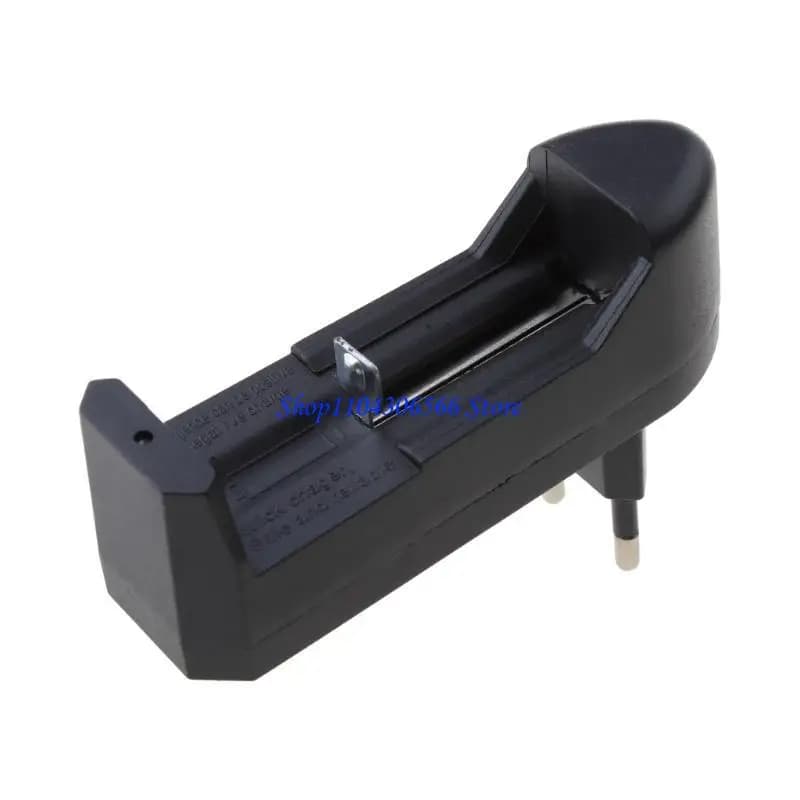02DD Chargeur batterie rechargeable 3,7 V 18650, 1 baie pour batteries lithium 14500 16340