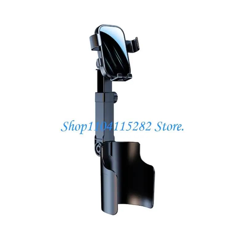 Support téléphone magnétique rotatif pour fente tasse voiture, fonctionne avec des récipients à bois