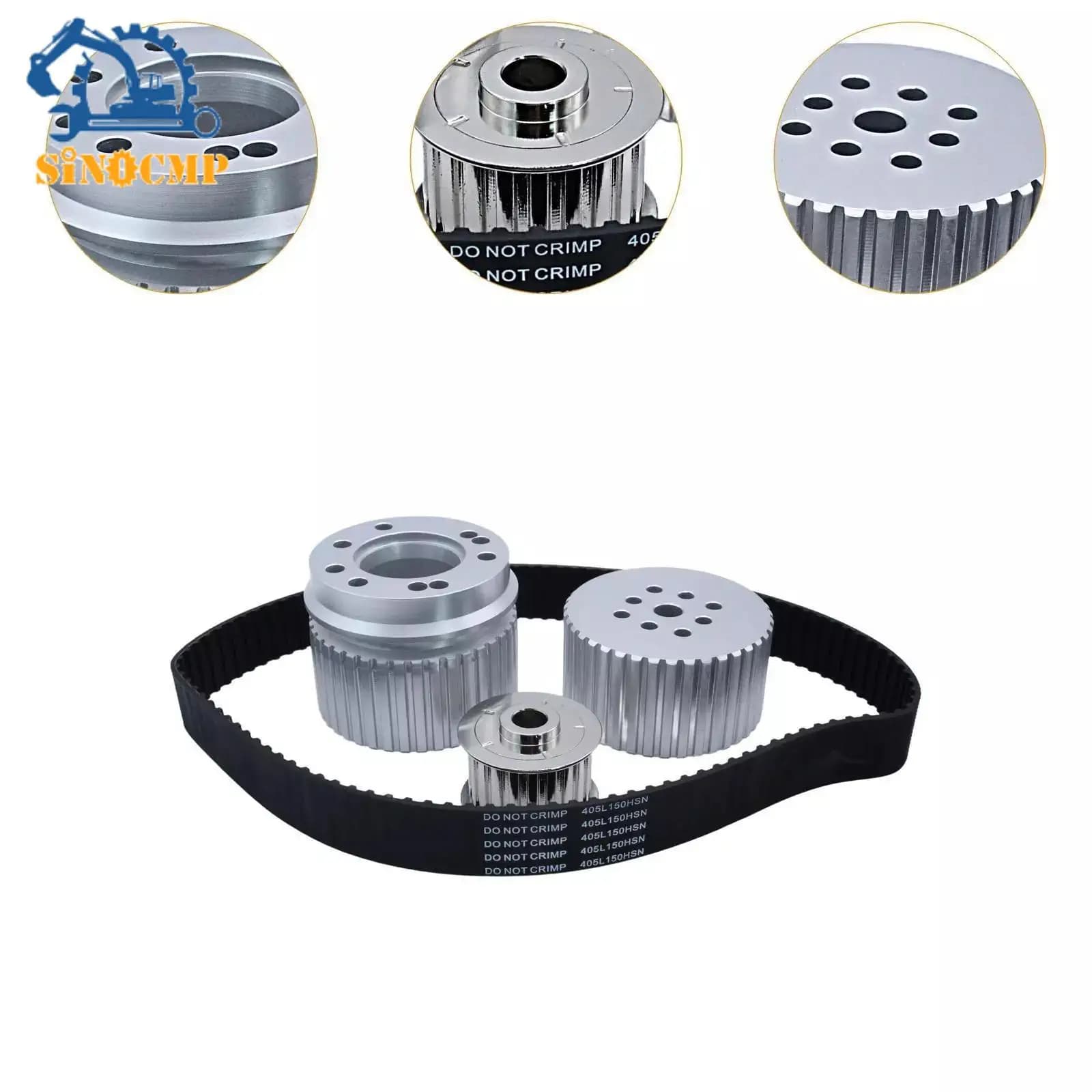 Kit de poulie d'entraînement par courroie, poulie de pompe à eau de remplacement pour Holden V8 253