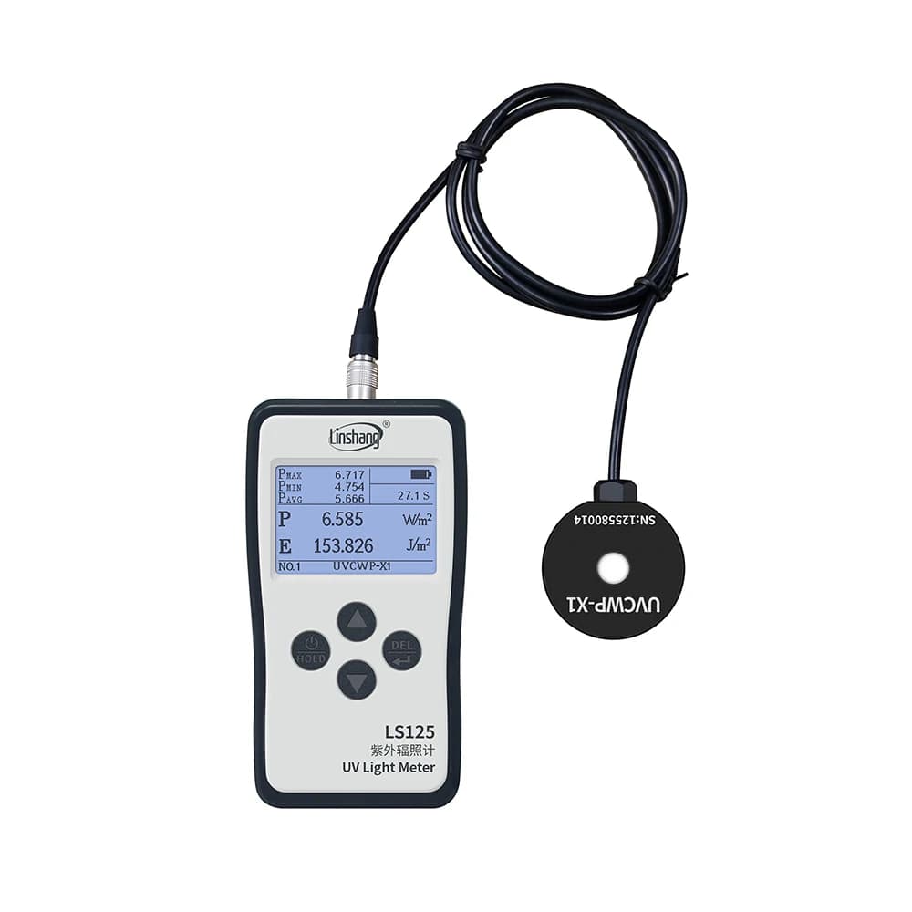 Compteur Uvb LS125, radiomètre UV, irradiance lumineuse, mesure ultraviolette