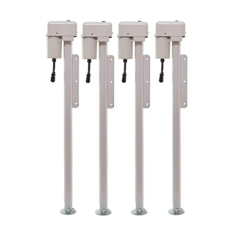 Stabilisateur électrique pour caravane et camion RV, prises de levage pour camping-car, avec télécom