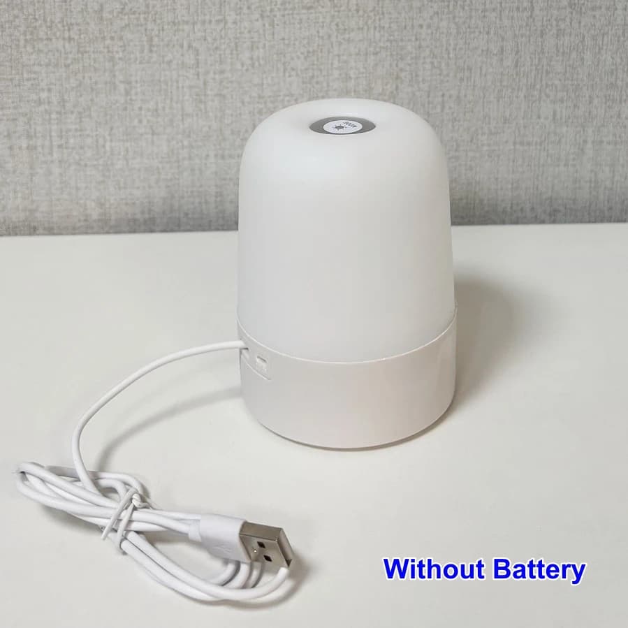 Lampe de chevet LED tactile AITHEA rechargeable et à intensité variable 3 couleurs pour chambre à co