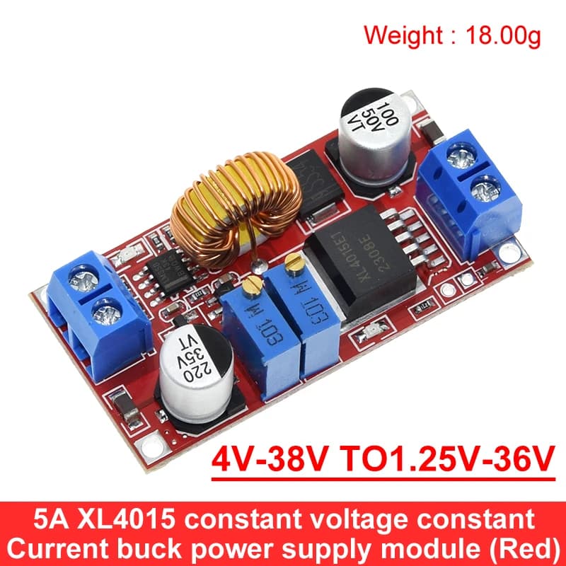 XL4015 5A DC à DC CC CV batterie au Lithium abaisseur carte de charge convertisseur de puissance Led