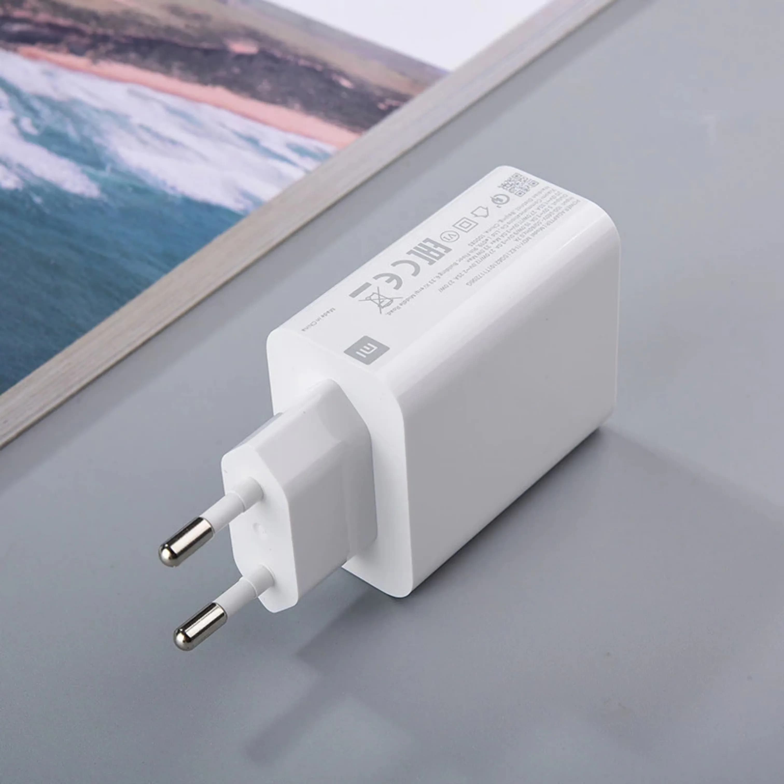 Chargeur POCO X3 Pro Xiaomi 33W EU, charge rapide Turbo 6A, câble Type C pour Redmi note 8 9 10 11 1