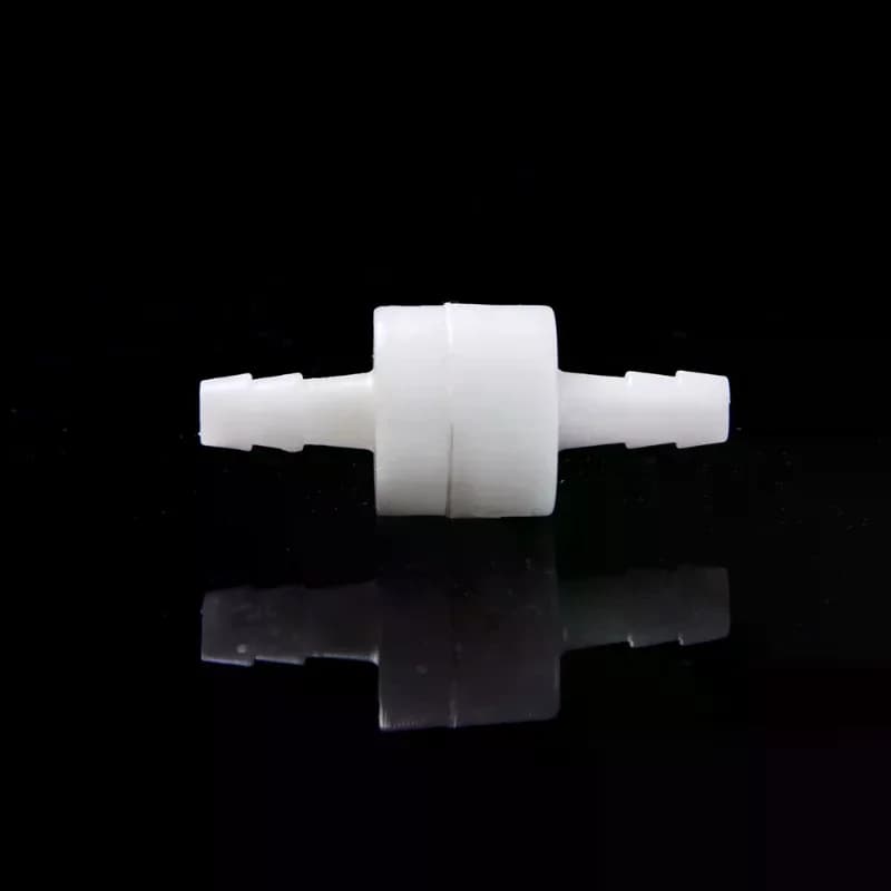 Nouvelle vanne de retenue unidirectionnelle blanche de 6 mm 1/4 pouce pour carburant, diesel, gaz, e