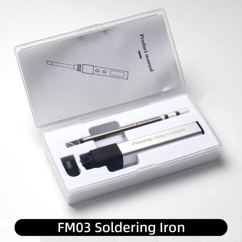 FMchip FM03 fer à souder 65W Portable intelligent température réglable en alliage d'aluminium outils