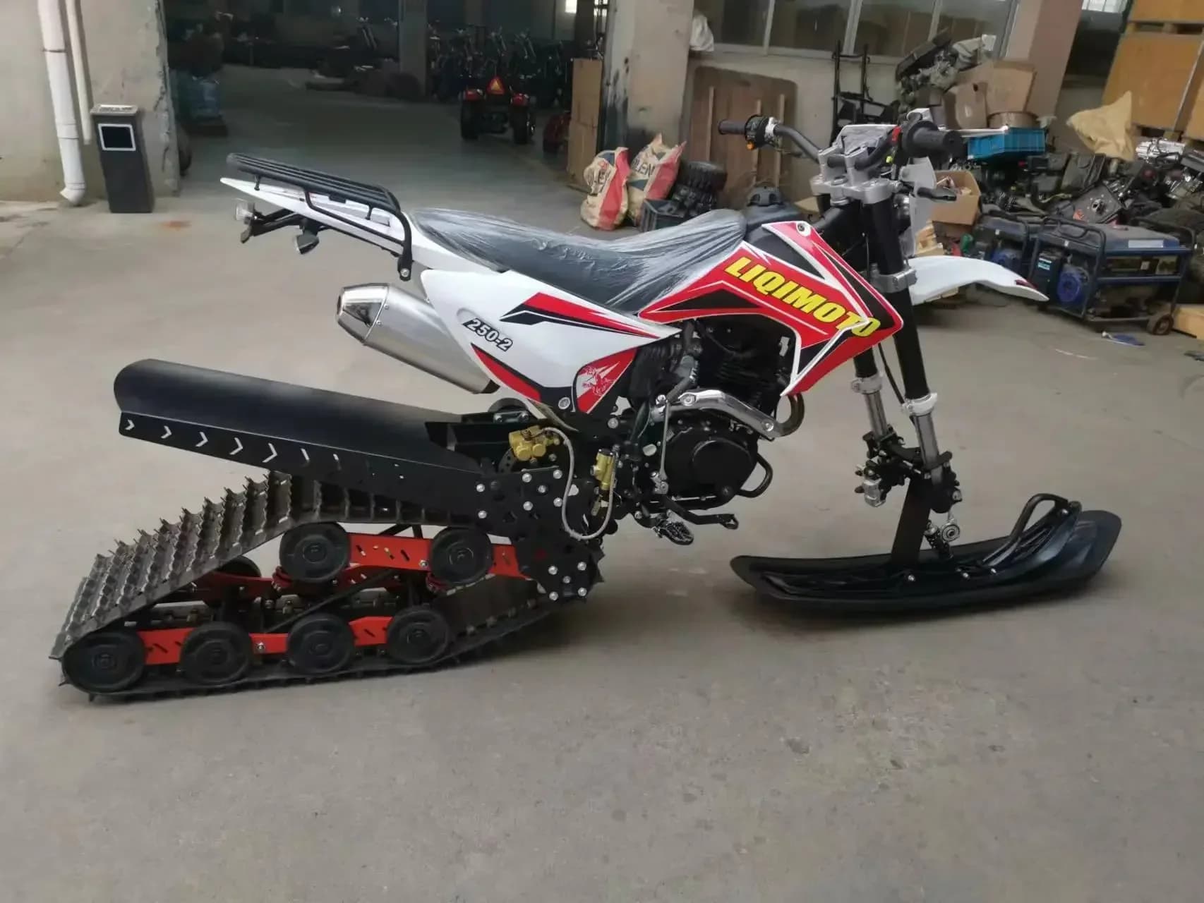 Roues à chenilles pour motoneige 250CC, kit d'assemblage de chenilles et roue arrière pour Pit Bike,