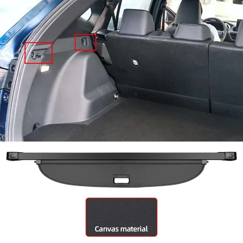 Housse de chargement rétractable pour Toyota YARiS CROSS, bouclier de coffre étanche, accessoires au