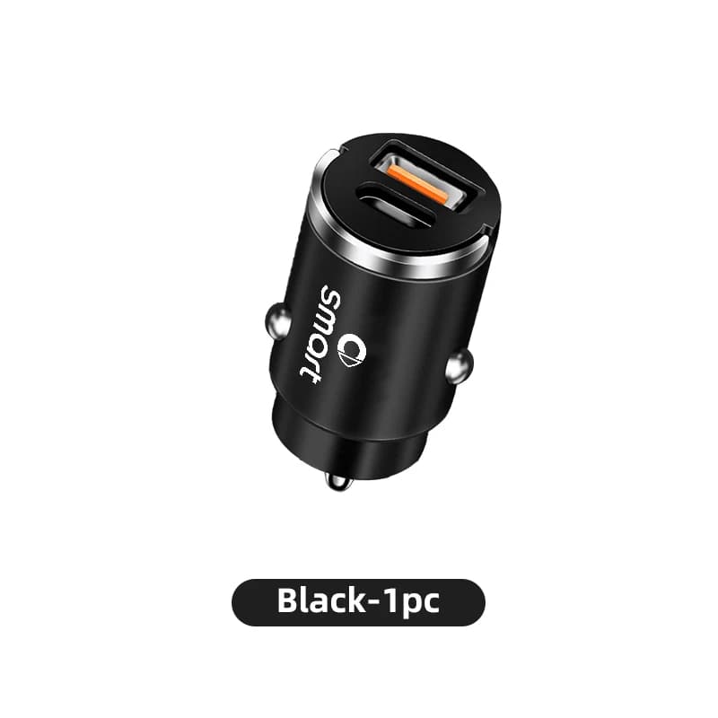 Chargeur de voiture USB C, adaptateur de charge rapide pour Smart Fortwo 451 450 453 Forfour EQ Cabr