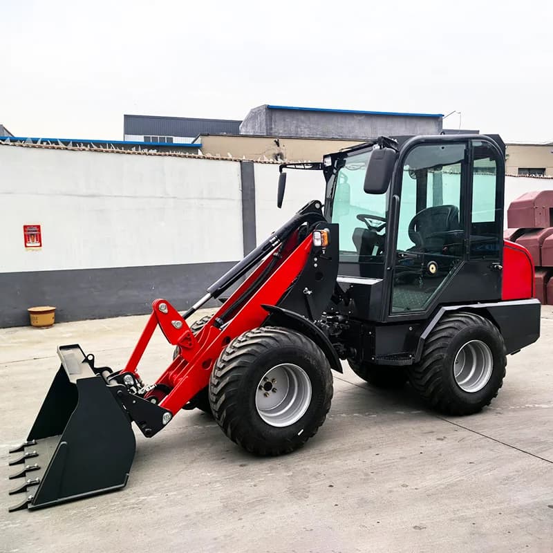 3.0 tonnes petite chargeuse sur roue avant 4WD flèche télescopique jardin/construction/ferme compact