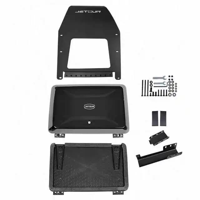 Pour Jetour Traveller T2 T-2 Accessoires Kit carrosserie Boîte de rangement latérale ABS pour fenêtr