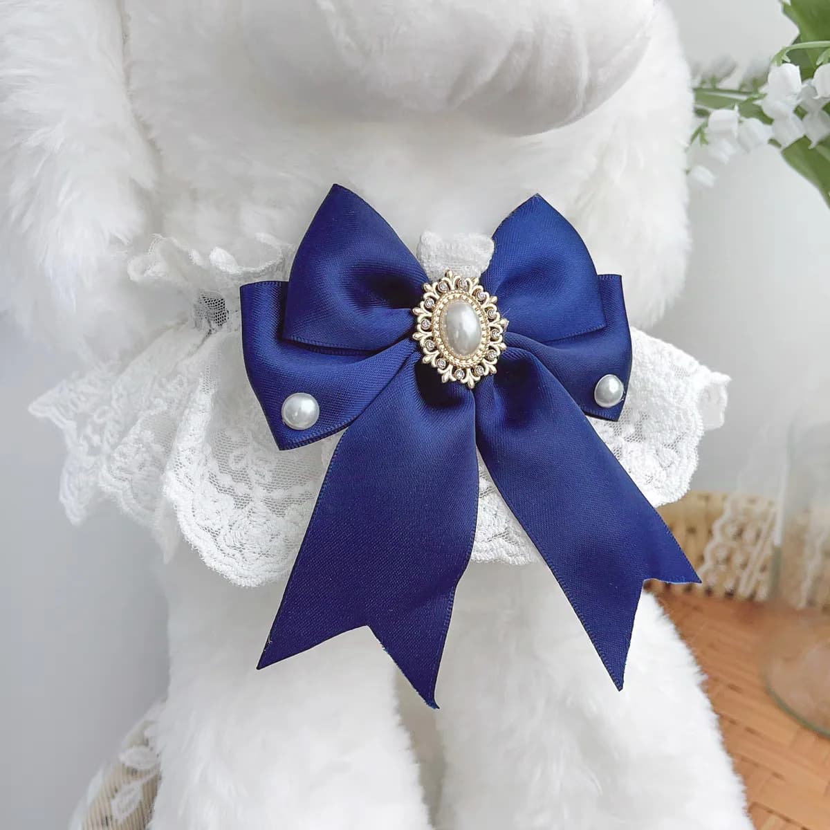 Bavoir à nœud pour chien, écharpe mignonne pour chat, accessoire pour animaux de compagnie, décorati