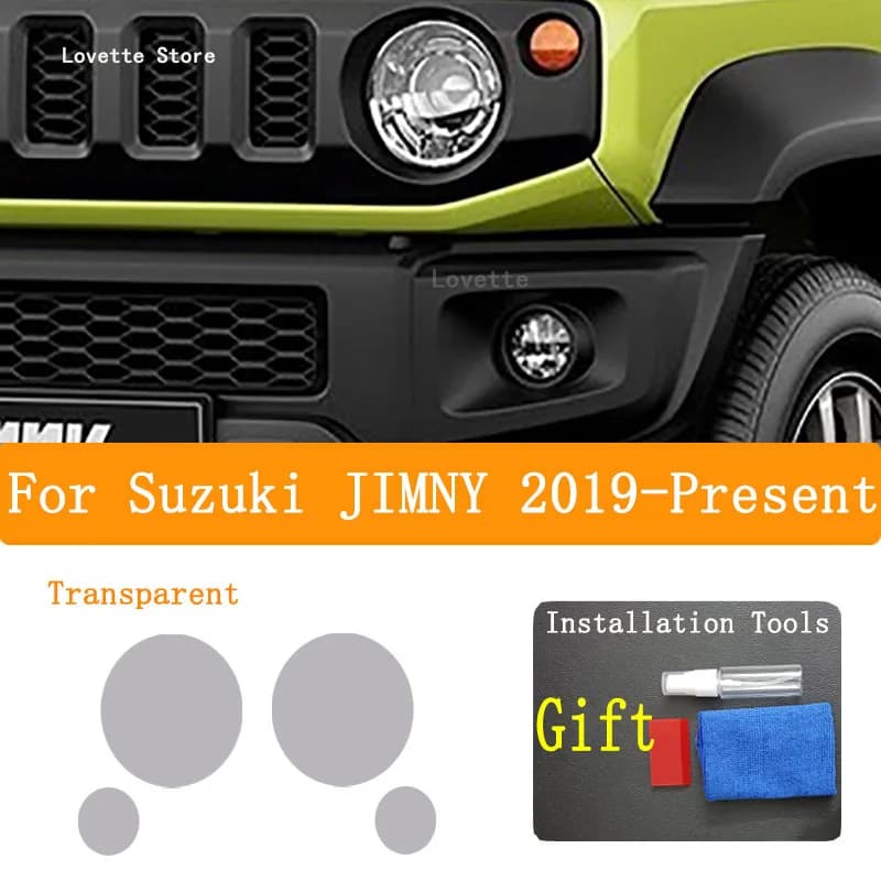 Accessoires de voiture pour Suzuki JIMNY 2019 – 2023, Film de protection pour phares de voiture, aut