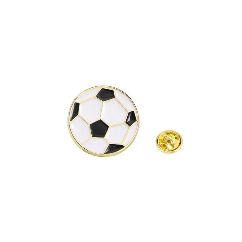 Broche de football USA Canada Mexique, badge sportif unisexe, accessoire DIY pour vêtements, sacs, c