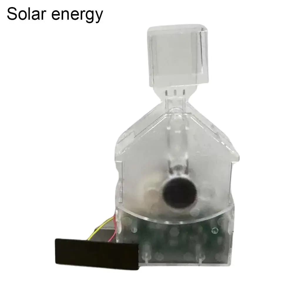 Décoration de voiture créative à tête oscillante solaire en acrylique, support DIY pour intérieur de