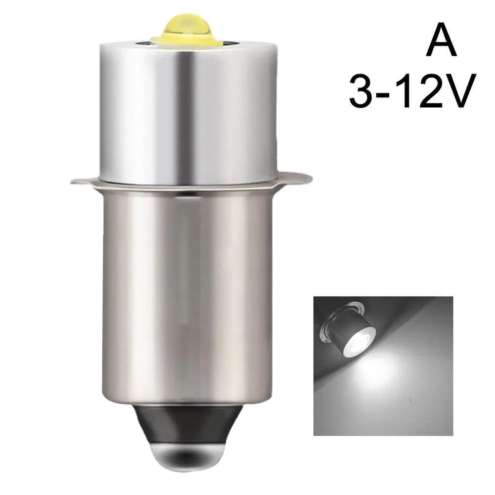 Ampoules de remplacement LED 5W pour lampe de poche Maglite P13.5S E10 BA9S, Base DC 6-24V, haute lu