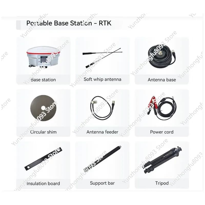 Système de navigation GPS à direction automatique pour tracteur, système GNSS GPS avec station de ba