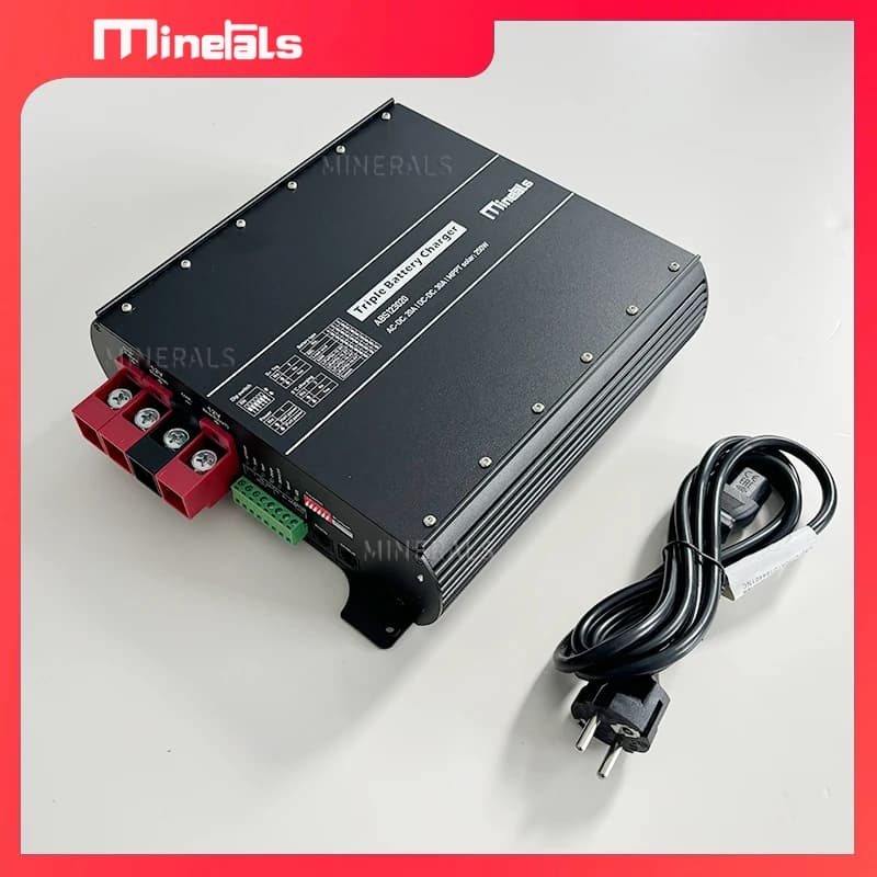 Chargeur 12V DC-DC Booster 60A, contrôleur solaire MPPT 30A, chargeur AC 40A pour batterie 12V, char