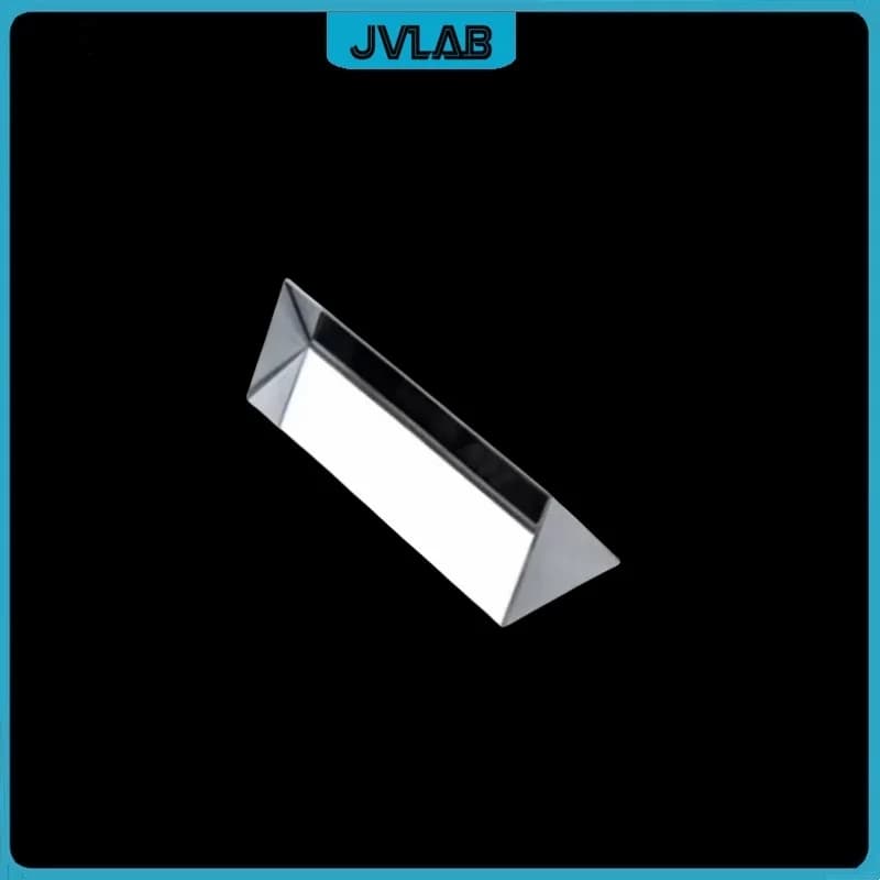 Prisme triangulaire en verre optique, 25x25x80mm, prisme triangulaire réfléchissant à angle droit po