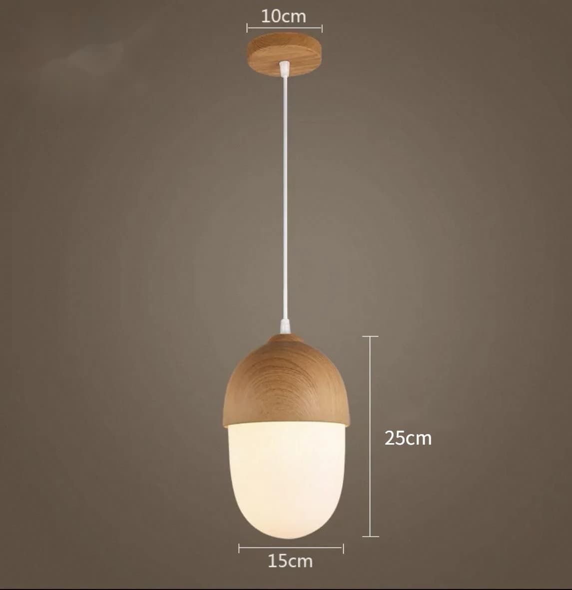 Lampe de plafond nordique en pin, éclairage simple et créatif, luminaire suspendu pour la maison, ch