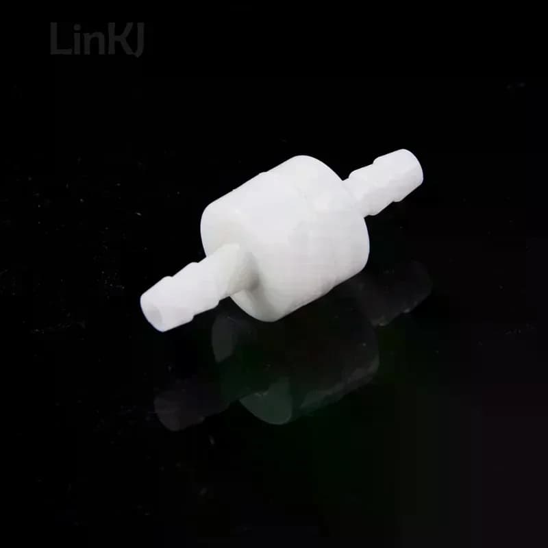 Nouvelle vanne de retenue unidirectionnelle en ligne de 6 mm (1/4 po) blanche pour carburant, diesel