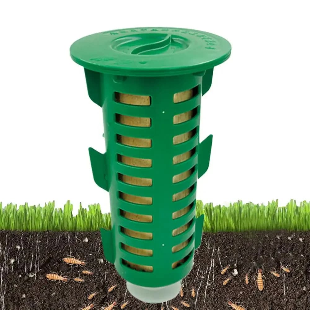 Stations d'appâts pour termites, pour surveillance des appâts, leurres souterrains, attirent pour pa