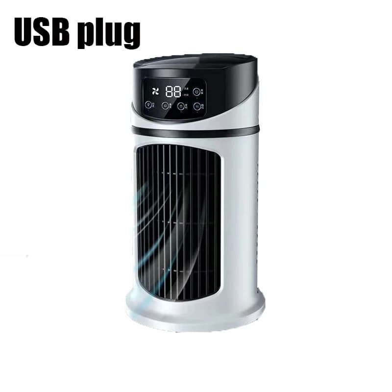 Mini climatiseur portable, ventilateur de refroidissement à eau, climatiseur mobile pour bureau